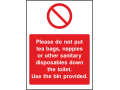Use The Bin Provided